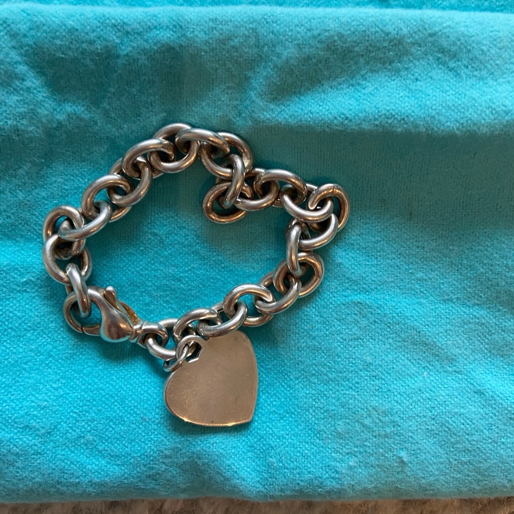 Sterling Silver Heart Bracelet